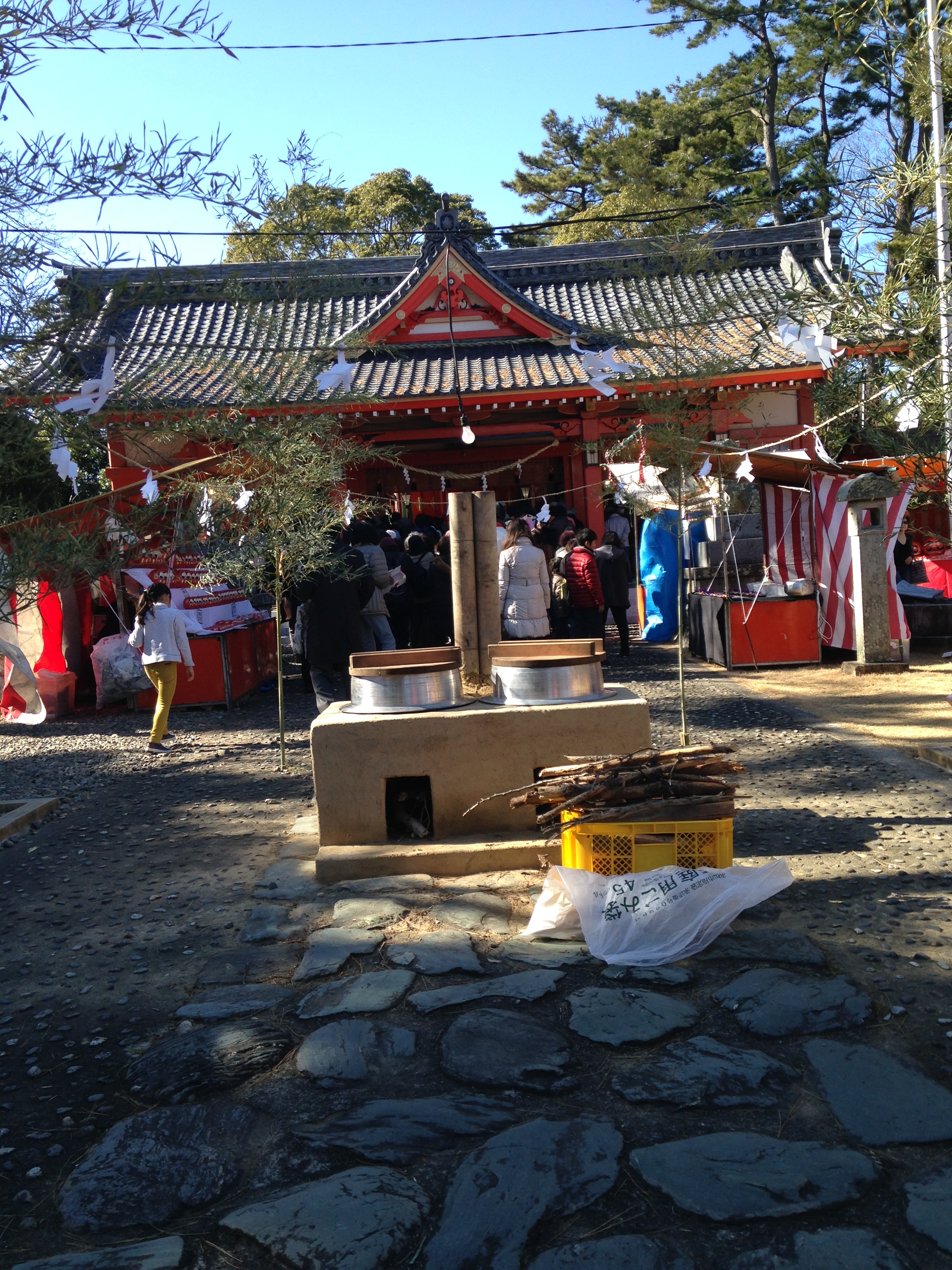 浜松 秋葉神社　管粥祭と焼納祭