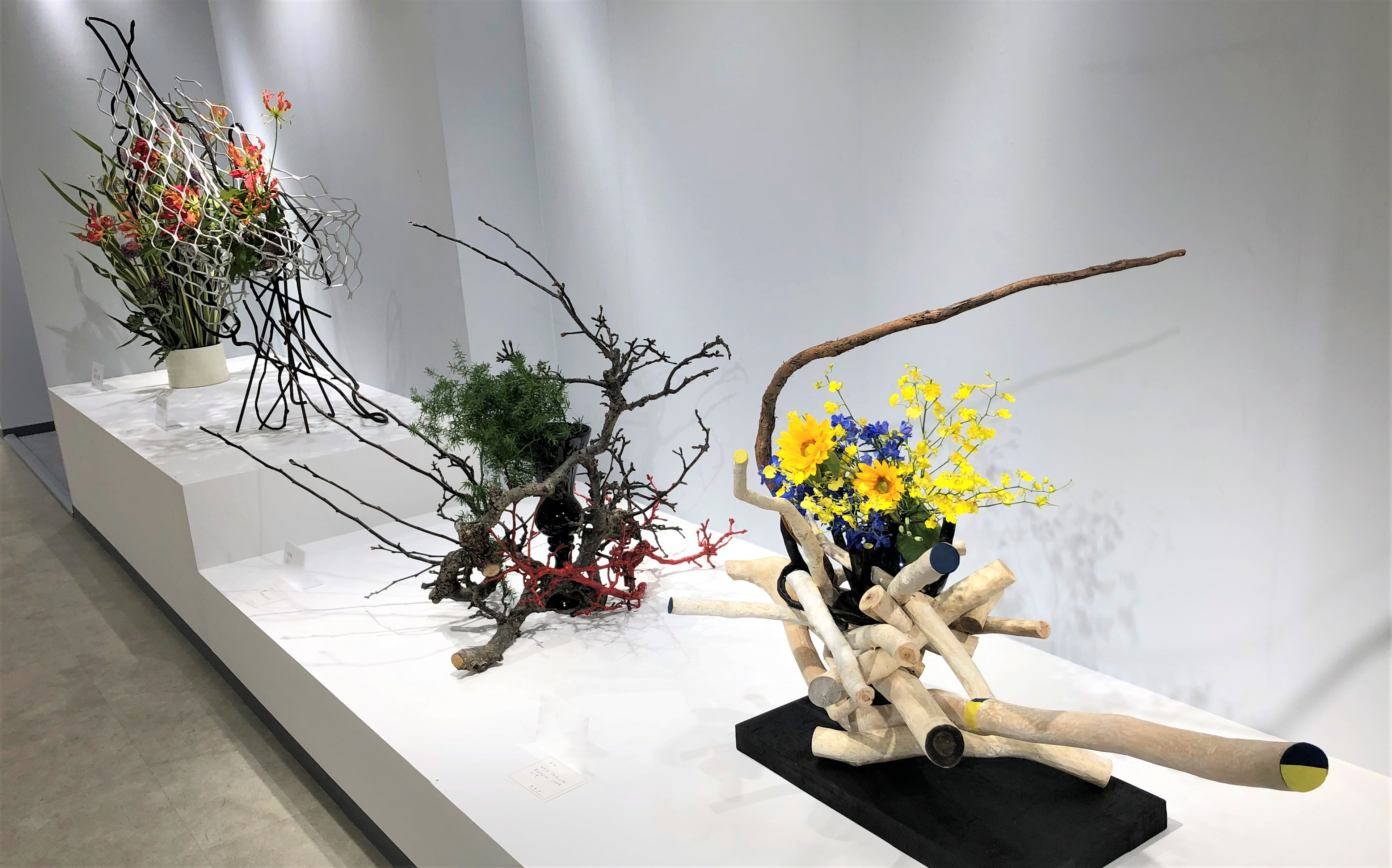 第39回「浜松・遠州＝花の祭典」中日いけばな芸術展